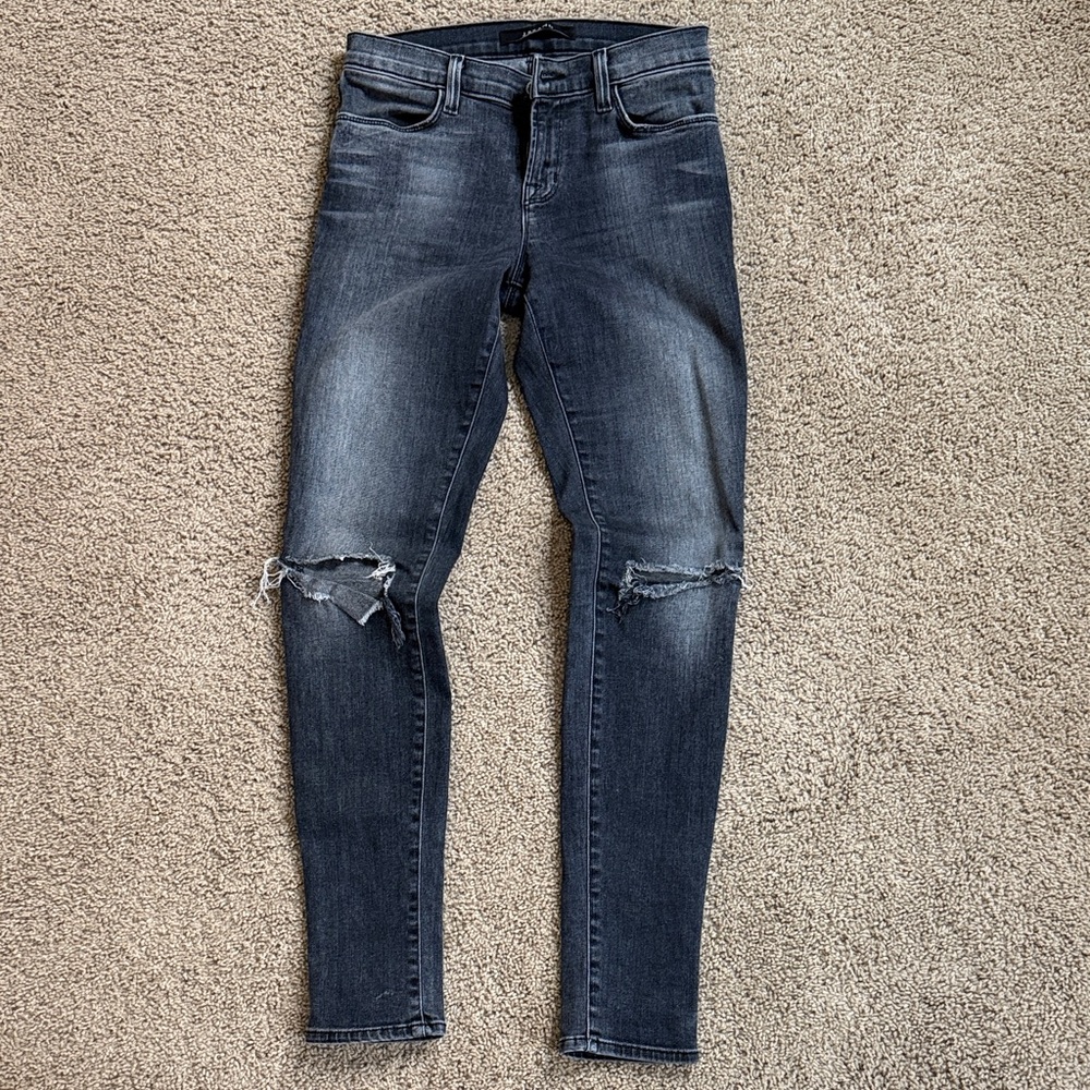 J Brand | Faded Charcoal Jeggings | Size 26